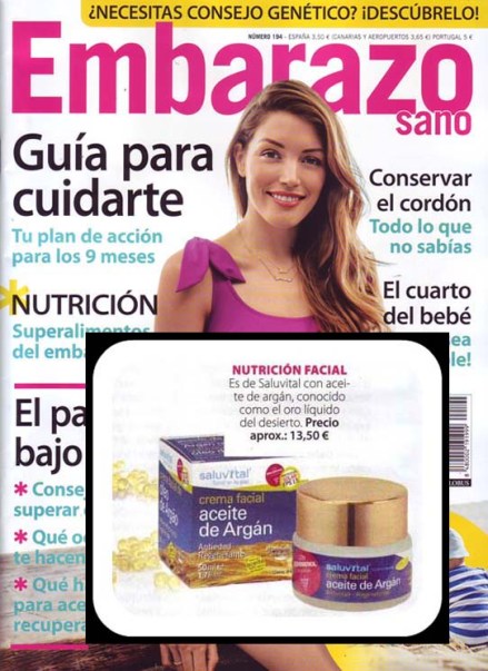 EMBARAZO SANO 7-15 CremaFacialArgan