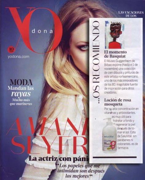 YO DONA 11-7-15 locionrosamosqueta